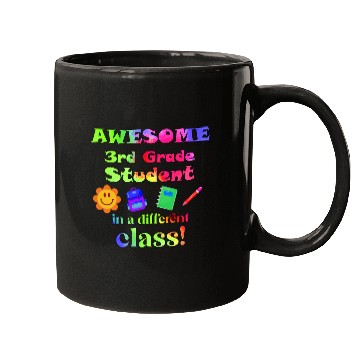 Discover Awesome Fourth Grade Student in a Different Class Mugs