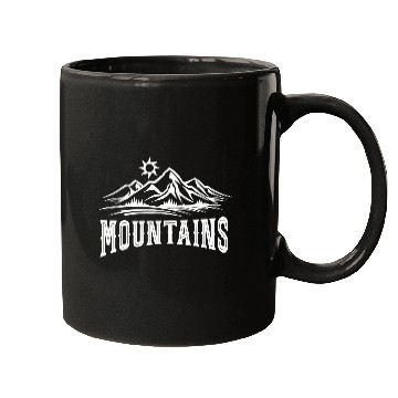Discover Mountains Mugs