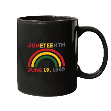 Discover JUNETEENTH June 19th Black African American Day Mugs