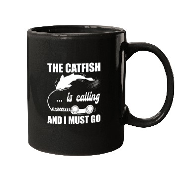 Discover Catfish Phone Call - Blue Catfish Slayer Mugs