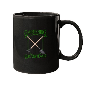 Discover Gardening Grandad Landscaping Granddad Grandpa Mugs