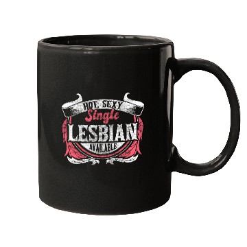 Discover Lesbian Single Queer Gift Idea Mugs