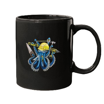 Discover "Octo Builder" - Octopus contractor Mugs