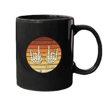 Discover Rock On Skeleton Mugs