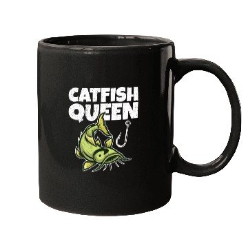 Discover Wels Catfish Design For A Catfish Queen Mugs