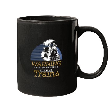 Discover Train Lover Locomotive Mugs