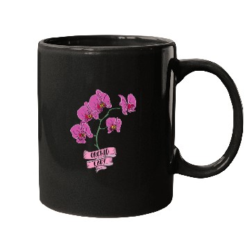 Discover Orchid Plant Lady Cartoon Mugs
