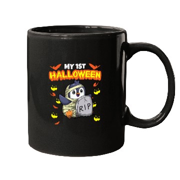 Discover My First Halloween Scary Hallow's Eve Birthday Mugs