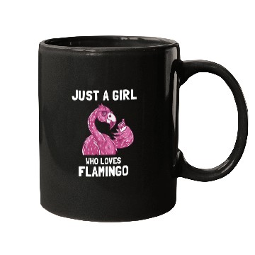 Discover Flamingo loving Girl Mugs