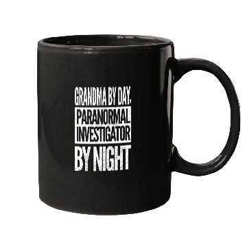 Discover Grandma Ghost Hunter For Paranormal Investigators Mugs
