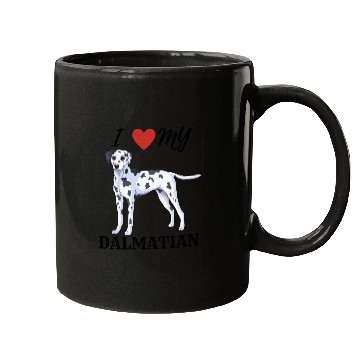 Discover I Love My Dalmatian Mugs