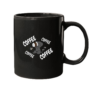 Discover Great Dane Drinking Coffee Mugs