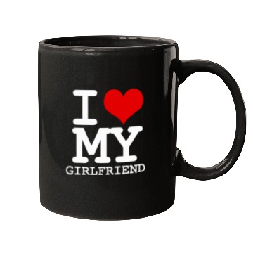 Discover i love my girlfriend Mugs 2023