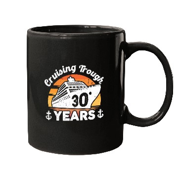 Discover Cruising Trough 30 Years Anniversary Mugs