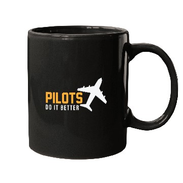 Discover Pilots Do It Better Mugs