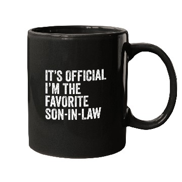Discover Favorite Son In Law Mugs