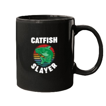 Discover Catfish Slayer - Wels Catfish Hunter Mugs