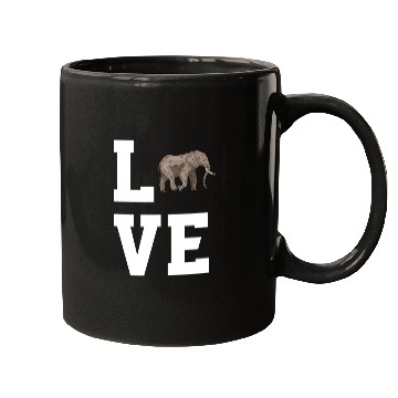 Discover Love Elephants Mugs