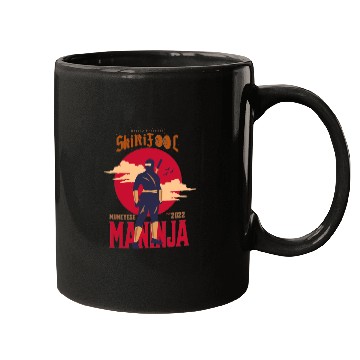 Discover NInja Blue Red SkiriFooL Mugs