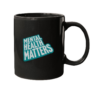 Discover mental health matters quote Mugs