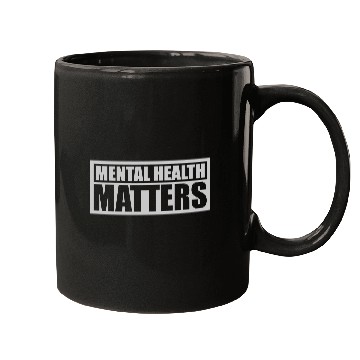 Discover mental health matters quote Mugs