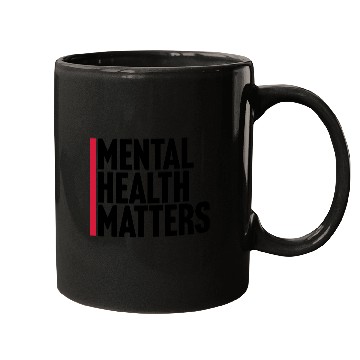 Discover mental health matters quote Mugs