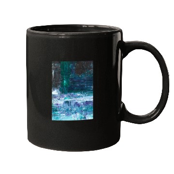 Discover Abstract Grunge Brushstrokes Painting Mugs