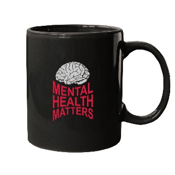 Discover mental health matters quote Mugs