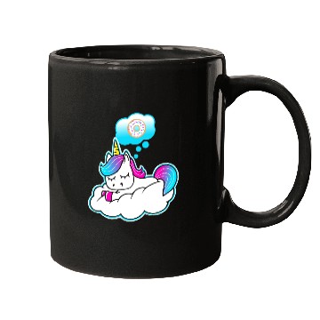 Discover Unicorn donut dreams Mugs