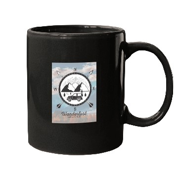 Discover Wanderlust Explore the Wild Adventure Mugs