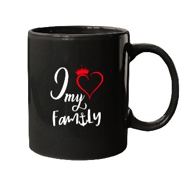 Discover I love my family Mugs