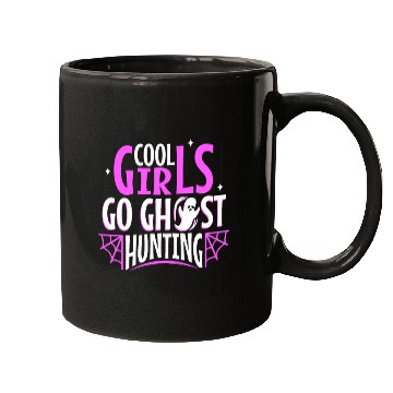 Discover Cool girls go ghost hunting Mugs