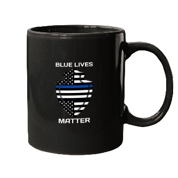 Discover Police Blue Lives Matter Mugs