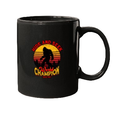 Discover Hide and Seek World Champion Since 1967 - cryptid Mugs