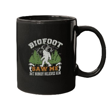 Discover Bigfoot saw me but nobody believes him - folklore Mugs