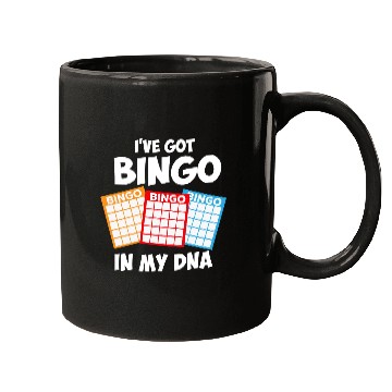 Discover I've Got Bingo In My DNA Mugs