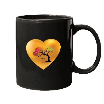 Discover heart nature Mugs