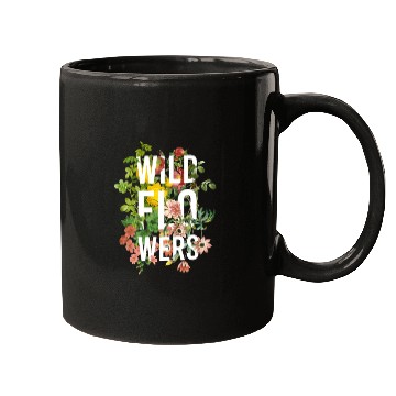 Discover Wildflowers - nature lovers Mugs