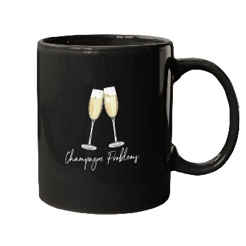 Discover Champagne Problems Mugs