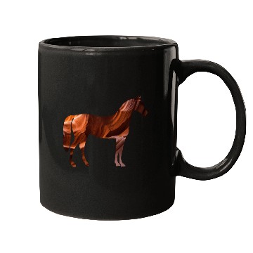 Discover Rocky Horse - Grand Canyon rocks Mugs