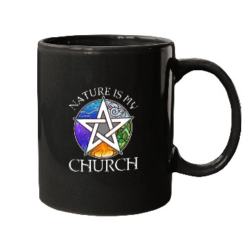 Discover Nature Is My Church Mugs
