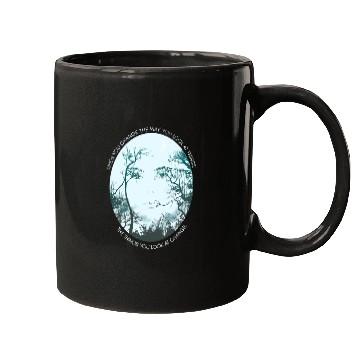 Discover Inspirational Saying Forest Philosophical Quote Mugs