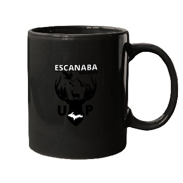 Discover Escanaba Michigan Upper Peninsula Mugs