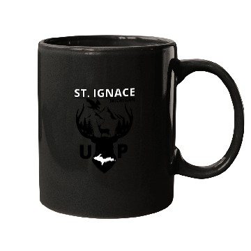 Discover St. Ignace Michigan Upper Peninsula Mugs