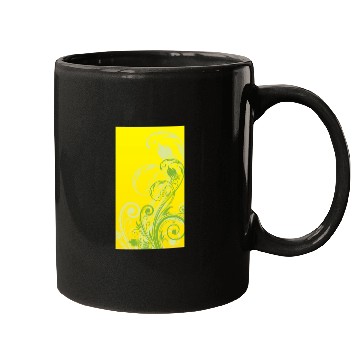 Discover Abstract Leaves Mugs