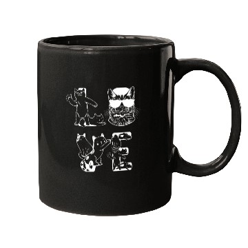 Discover Cat LOVE Cats I Cute Cat Lover I Cat Owner LOVE Ca Mugs