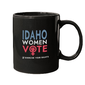 Discover Idaho Women Vote Voter 2022 Election Feminist Mugs