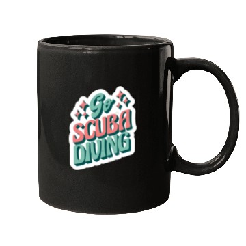 Discover go scuba diving Mugs