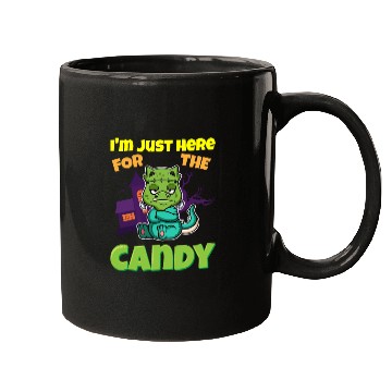 Discover I'm Just Here For The Candy Scary Halloween Beast Mugs