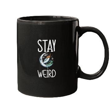 Discover Stay Weird Unidentified Flying Object Outer Space Mugs